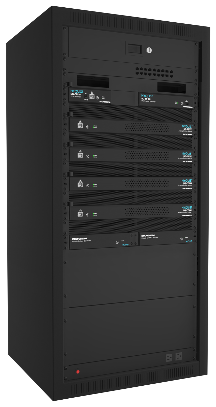 Bogen Nyquist E7000MCR paging and intercom system