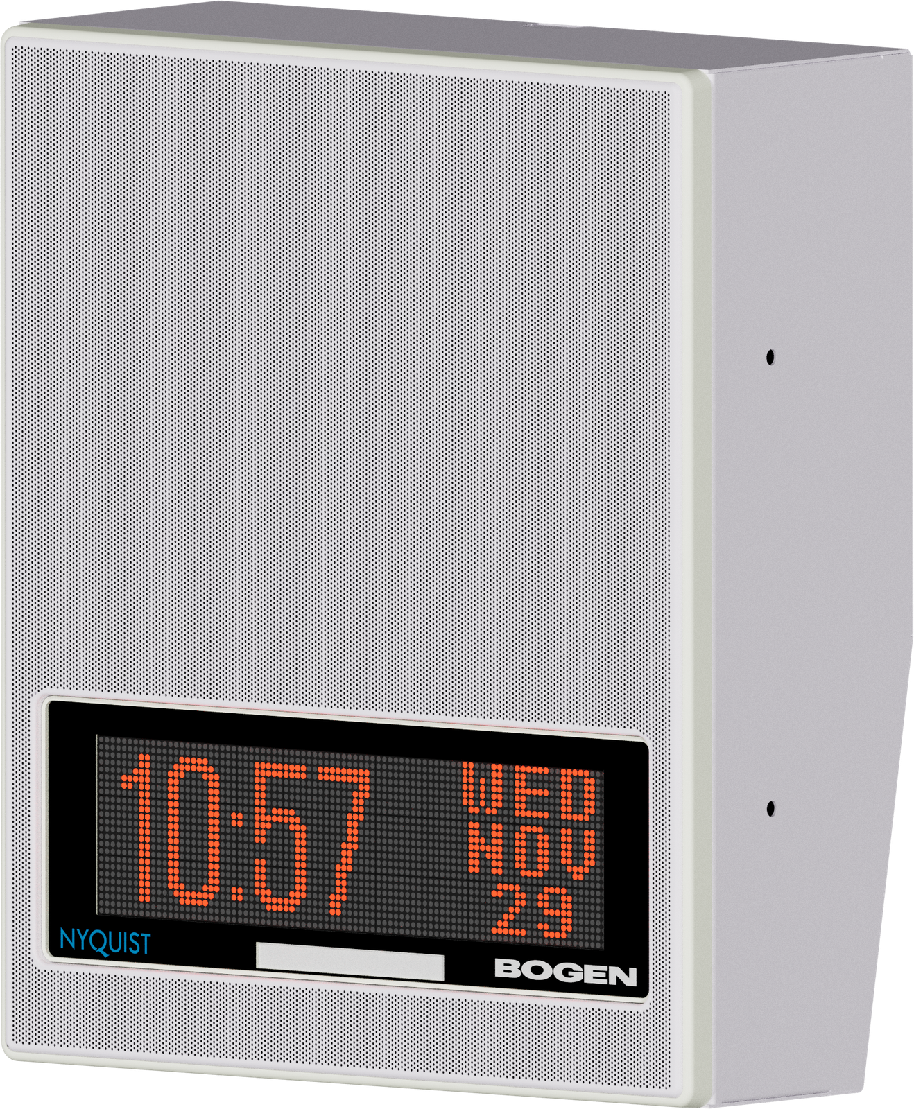 Bogen Nyquist wall baffle speaker with display